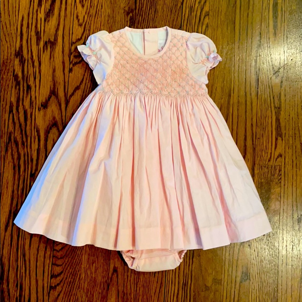 Antoinette Faustine smocked dress